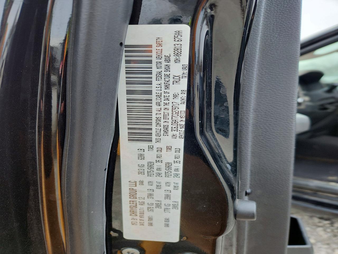 2012 Dodge RAM 1500 ST