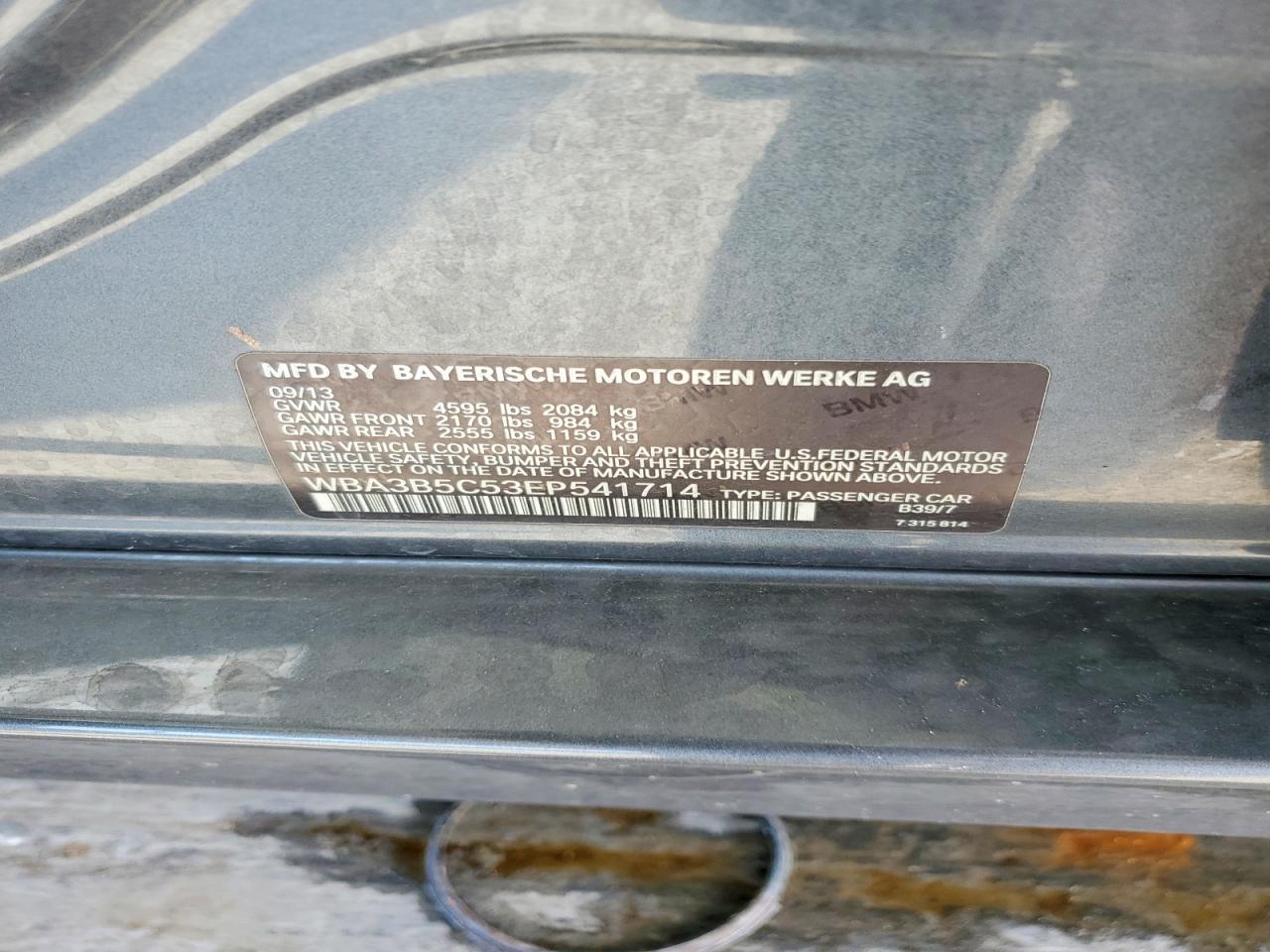 2014 BMW 328 xi Sulev