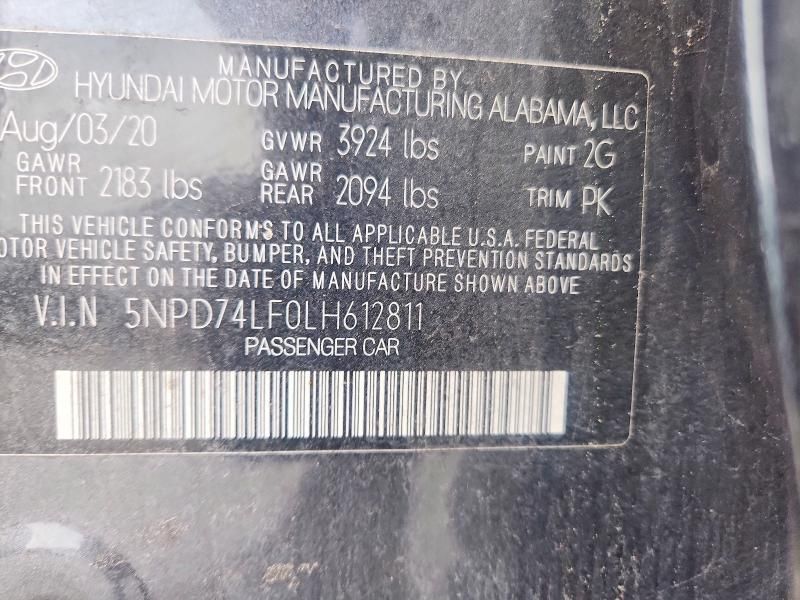 2020 Hyundai Elantra se