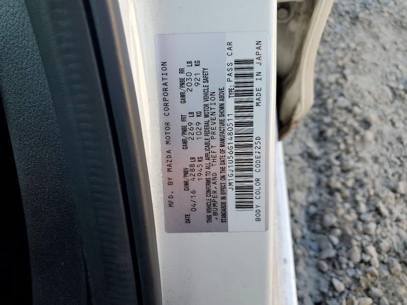 2016 Mazda 6 Sport