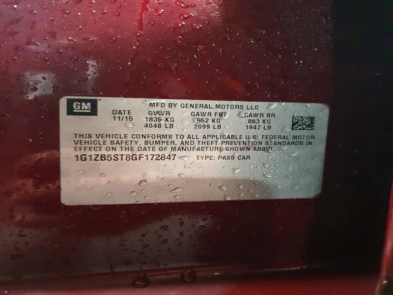 2016 Chevrolet Malibu ls