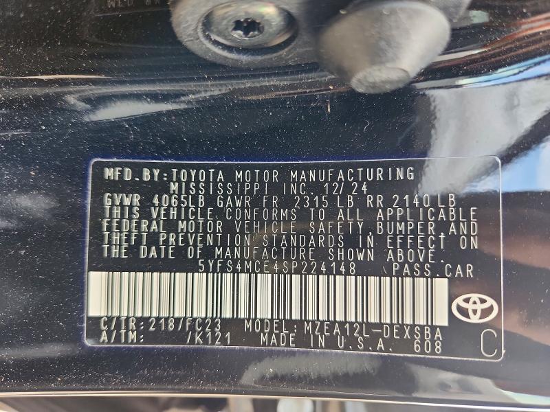 2025 Toyota Corolla se