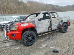 Salvage cars for sale from Copart Hurricane, WV: 2016 GMC Canyon SLT