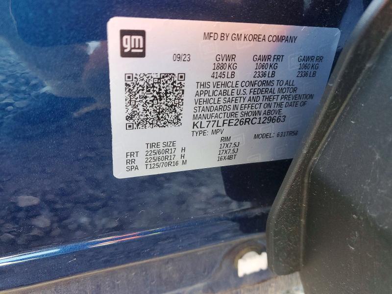 2024 Chev Trax