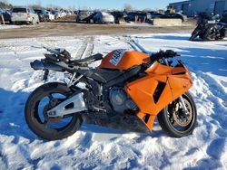 Salvage motorcycles for sale at Elgin, IL auction: 2005 Honda CBR600 RR
