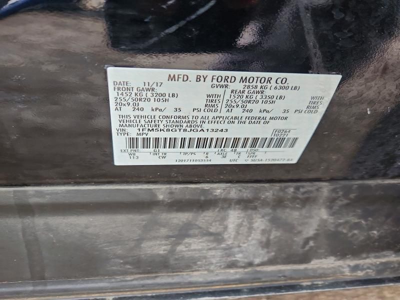 2018 Ford Explorer Sport