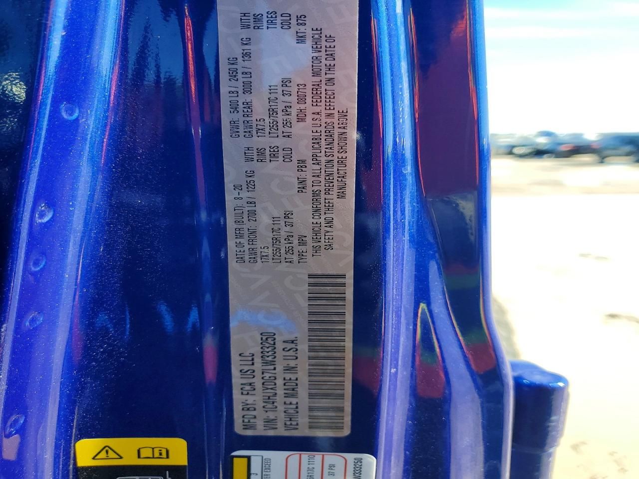 2020 Jeep Wrangler Unlimited Sport