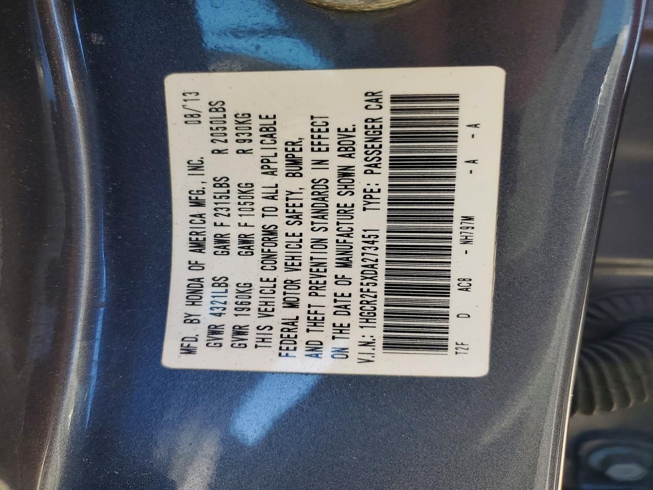 2013 Honda Accord Sport