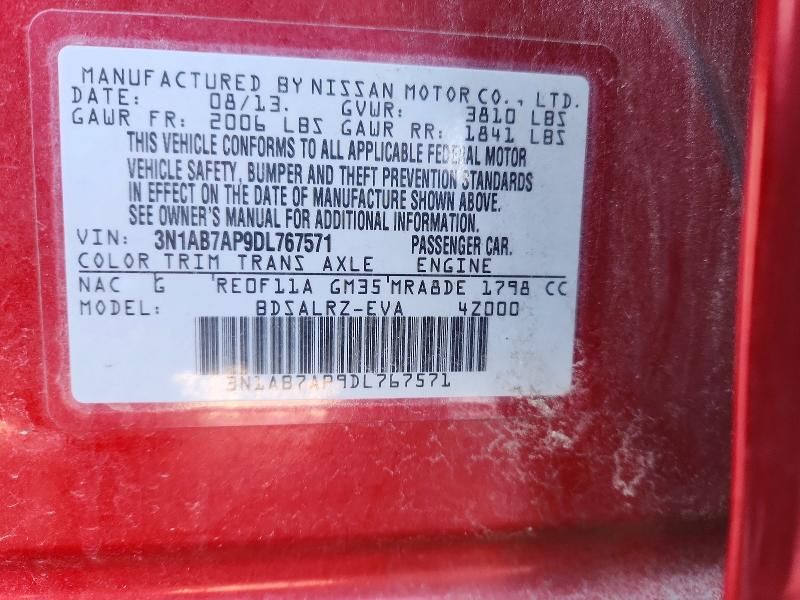 2013 Nissan Sentra s