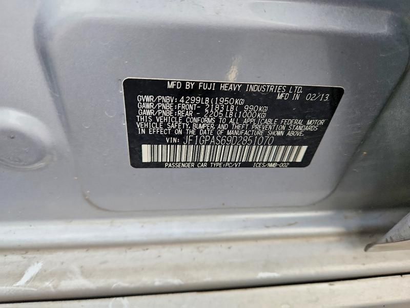 2013 Subaru Impreza Sport Limited