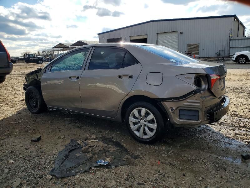 2016 Toyota Corolla l