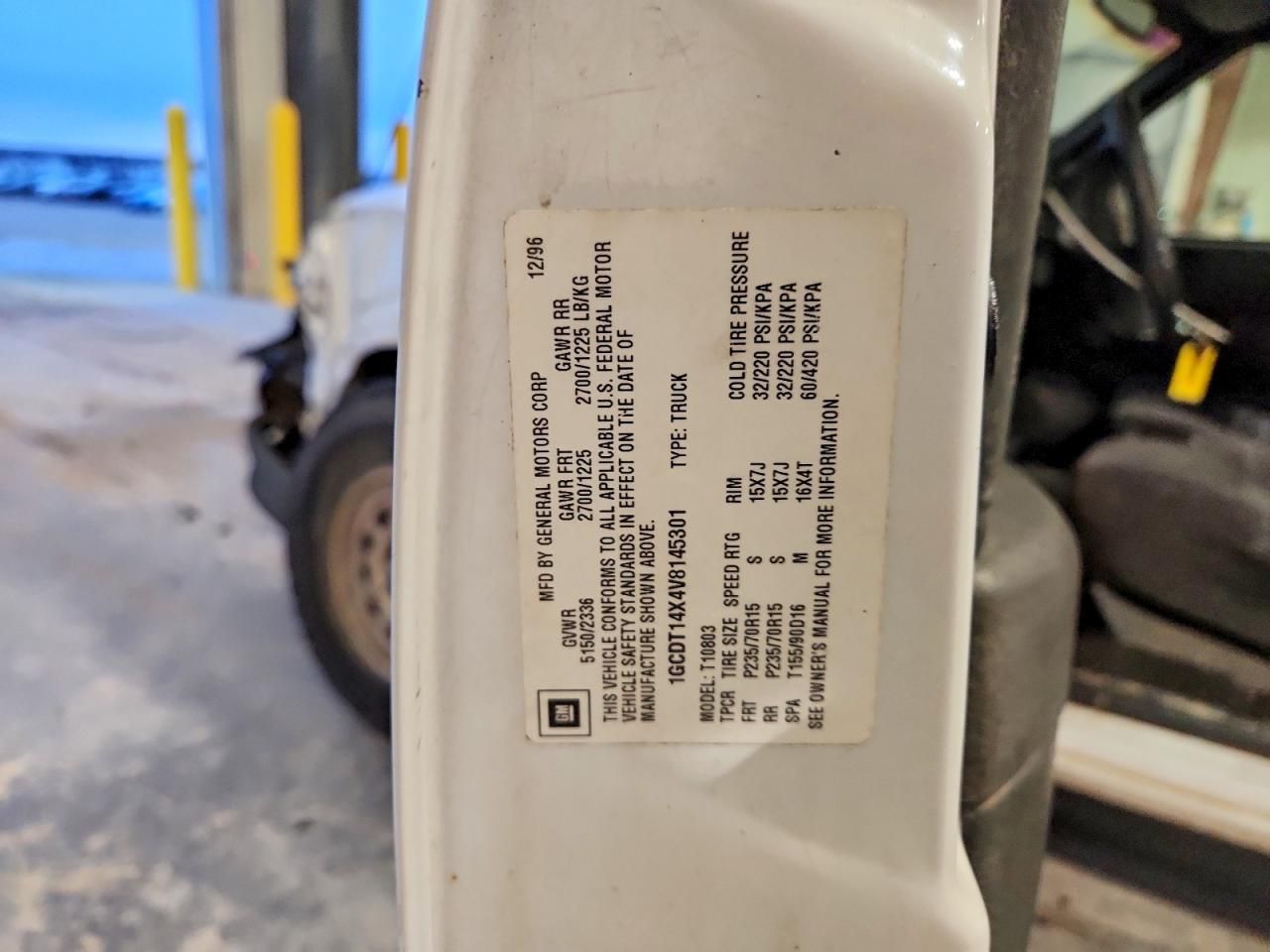 1997 Chevrolet S Truck S10