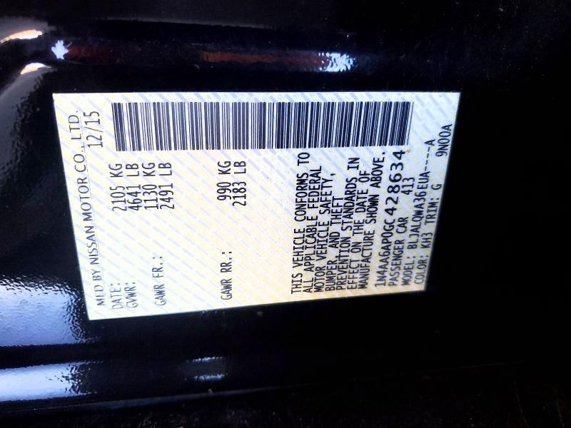 2016 Nissan Maxima 3.5s