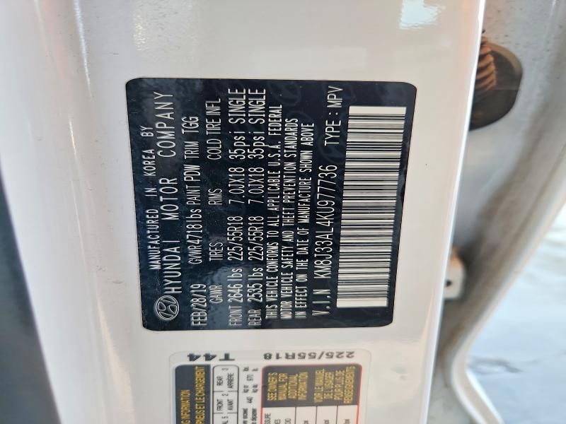 2019 Hyundai Tucson sel