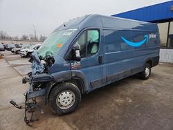 Salvage trucks for sale at Fort Wayne, IN auction: 2020 Dodge RAM Promaster 3500 Delivery Van