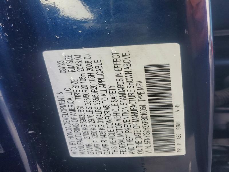 2023 Honda Pilot Sport