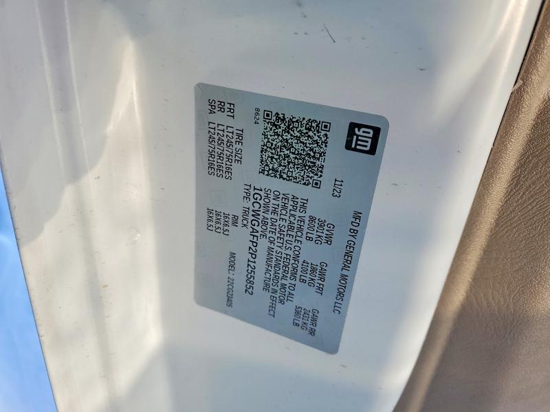 2023 Chevrolet Express G2500 Delivery Van