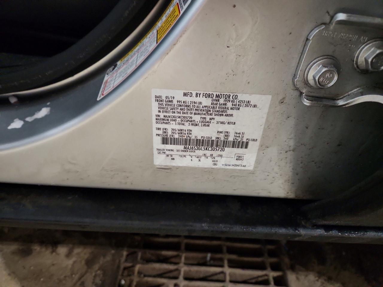 2019 Ford Ecosport se