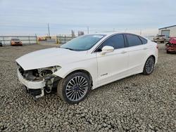 Ford salvage cars for sale: 2017 Ford Fusion Titanium hev