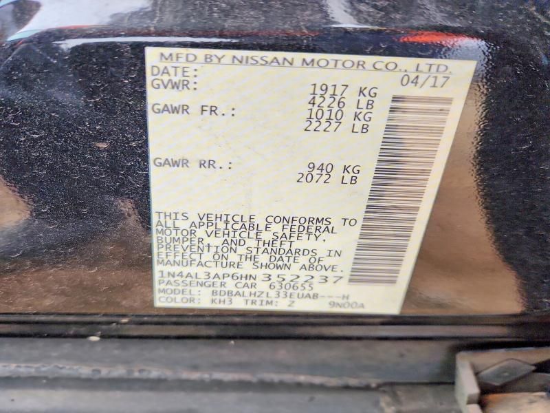 2017 Nissan Altima 2.5