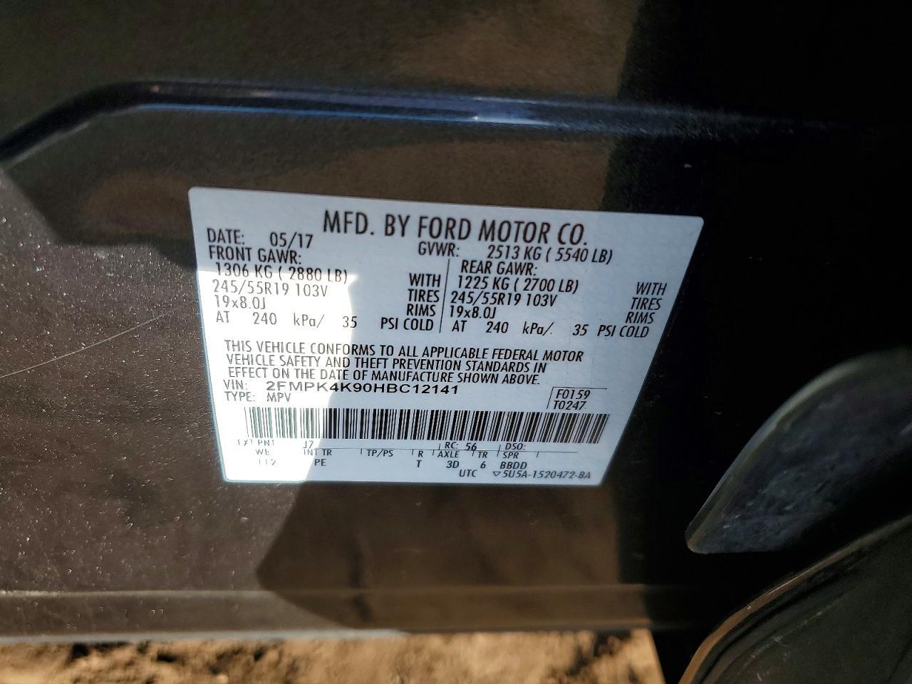 2017 Ford Edge Titanium