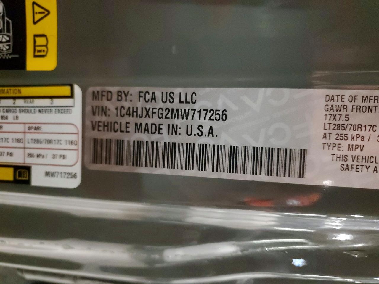 2021 Jeep Wrangler Unlimited Rubicon