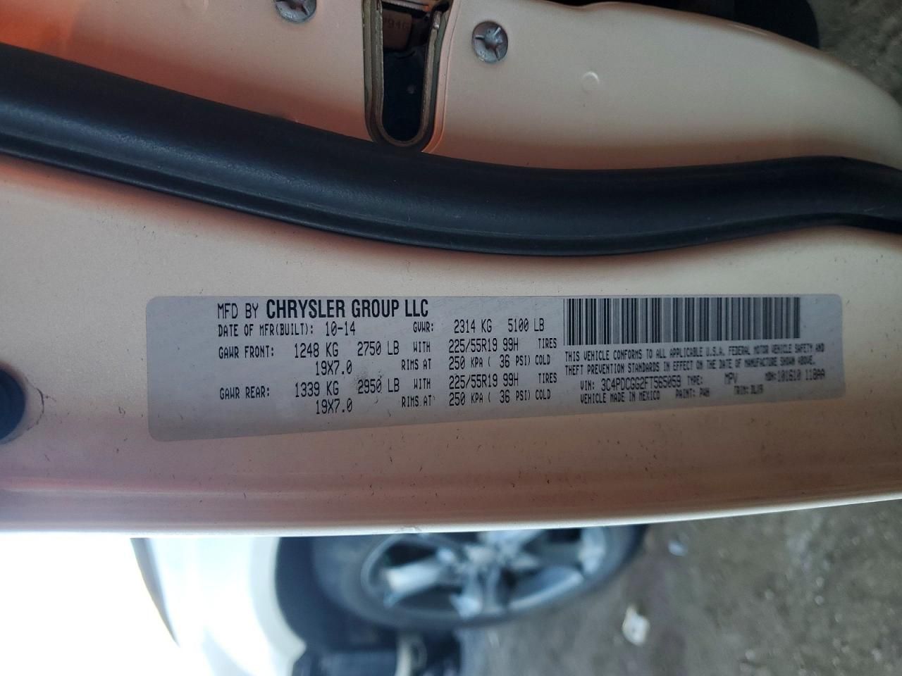 2015 Dodge Journey Crossroad