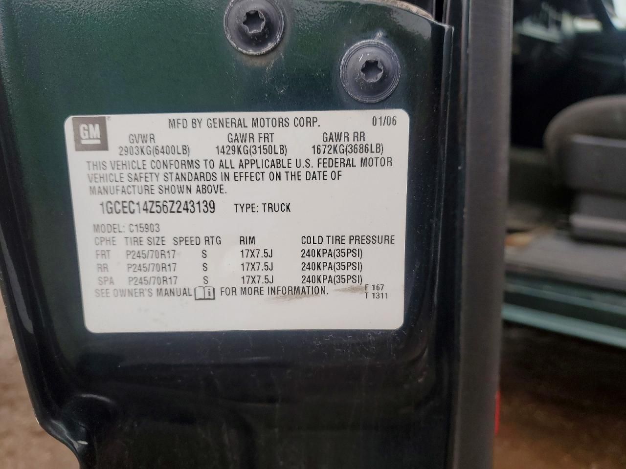 2006 Chevrolet Silverado C1500