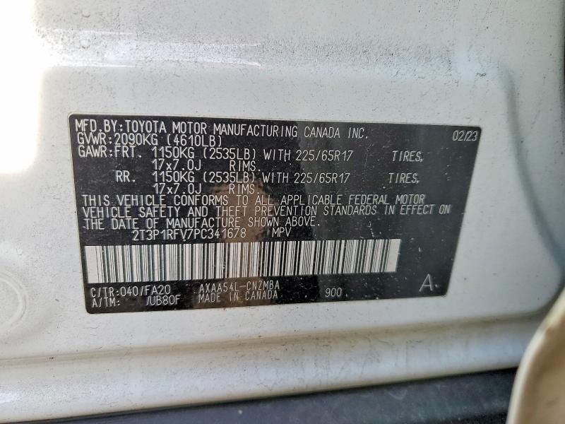 2023 Toyota Rav4 xle