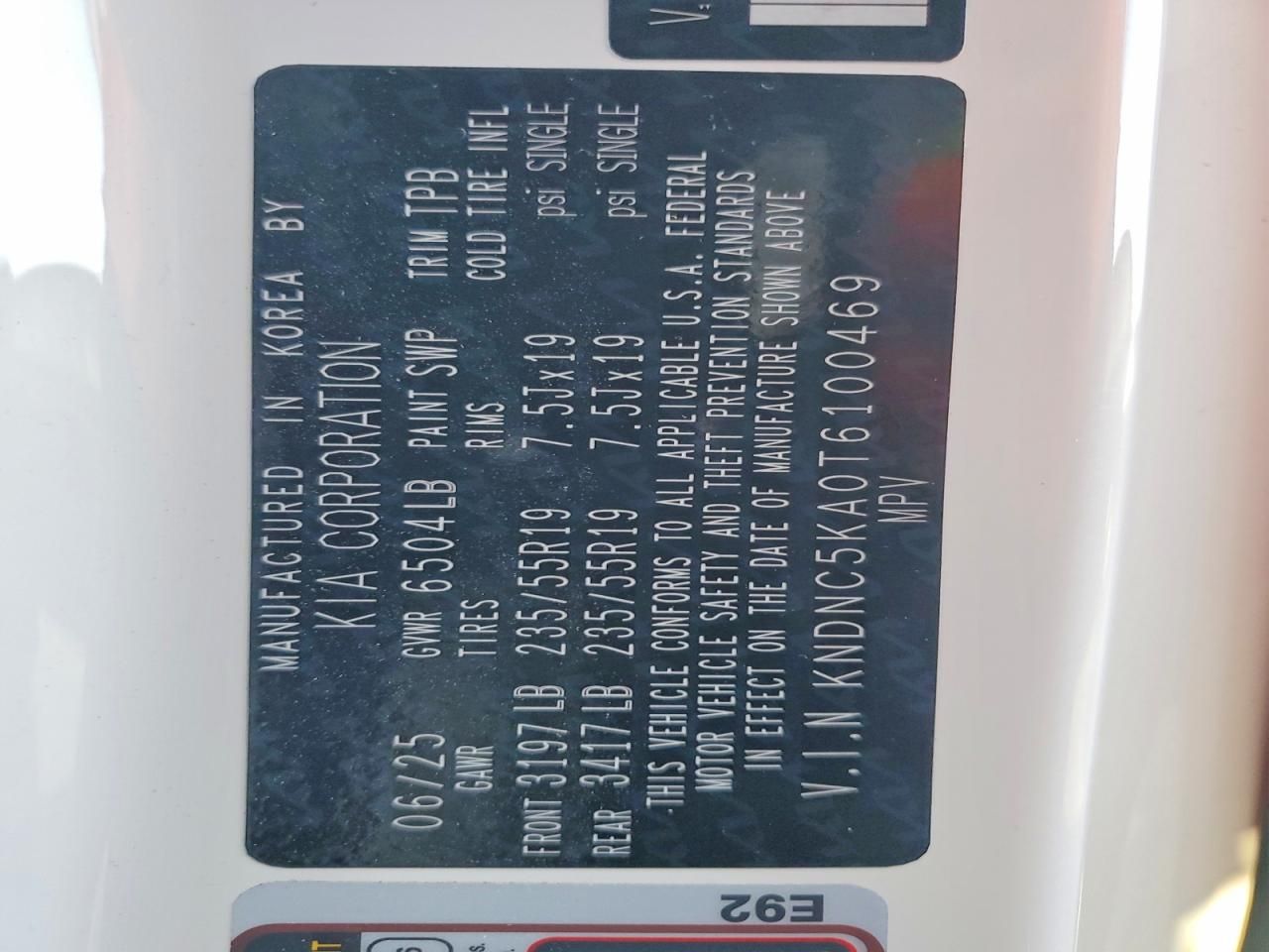 2026 KIA Carnival ex