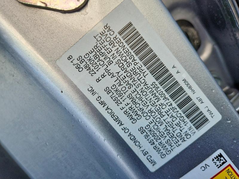 2018 Honda Accord Hybrid ex