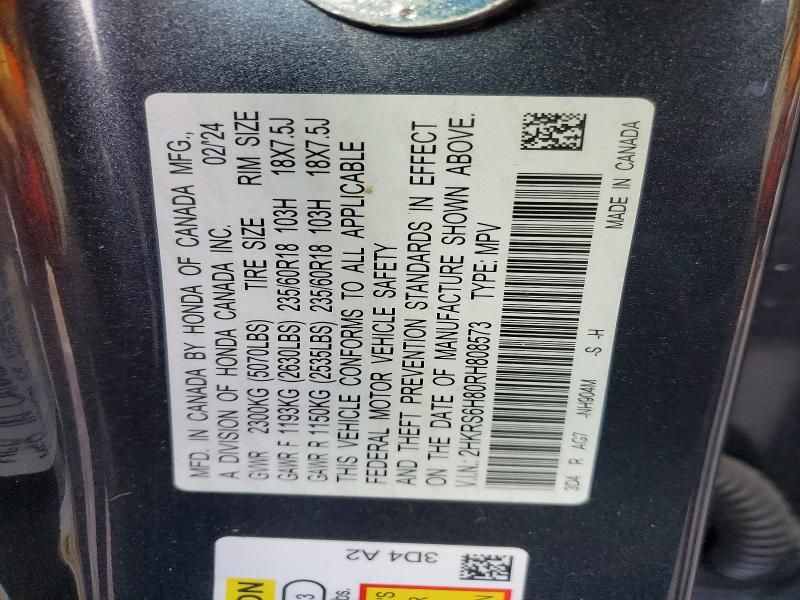 2024 Honda Cr-v Sport-l