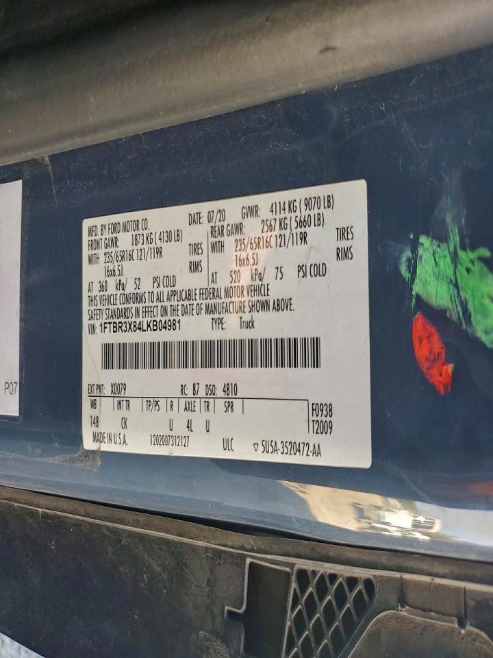 2020 Ford Transit T-250 Delivery Van