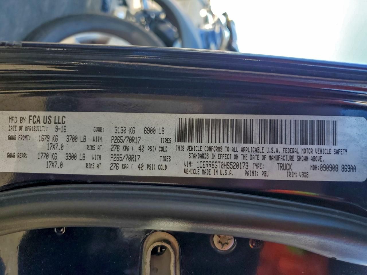 2017 Dodge Ram 1500 slt