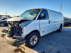 Chevrolet salvage cars for sale: 2005 Chevrolet Express G2500 Delivery van