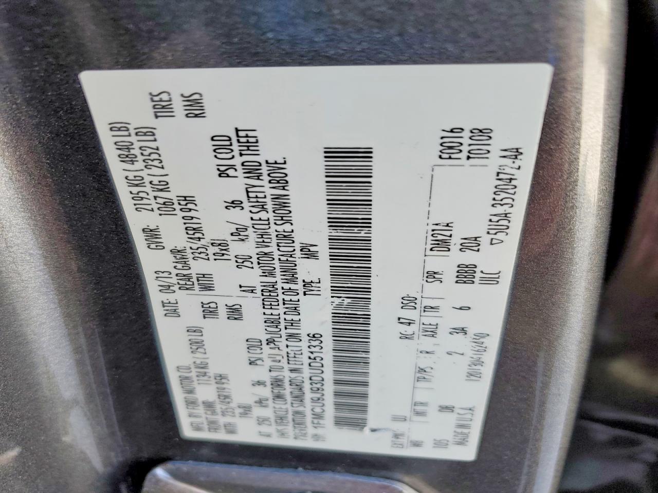 2013 Ford Escape Titanium