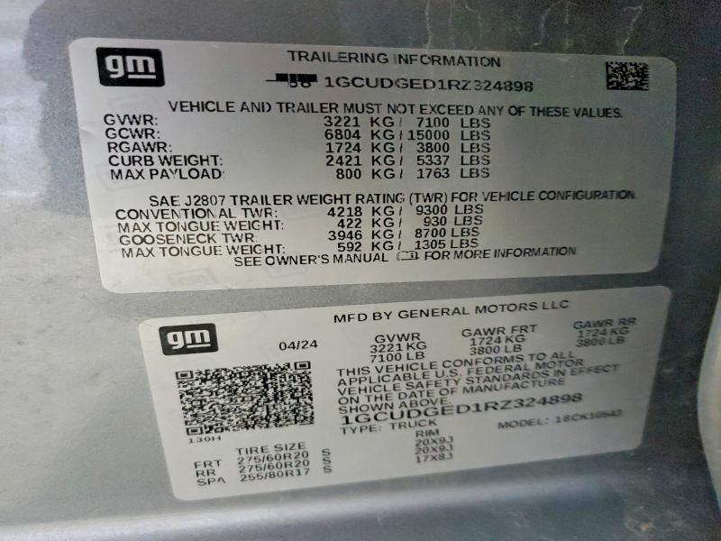 2024 Chevrolet Silverado K1500 ltz