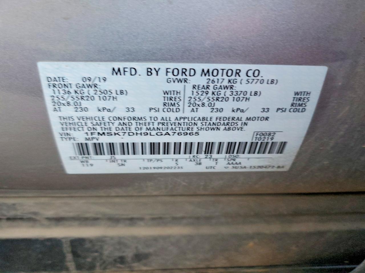 2020 Ford Explorer xlt