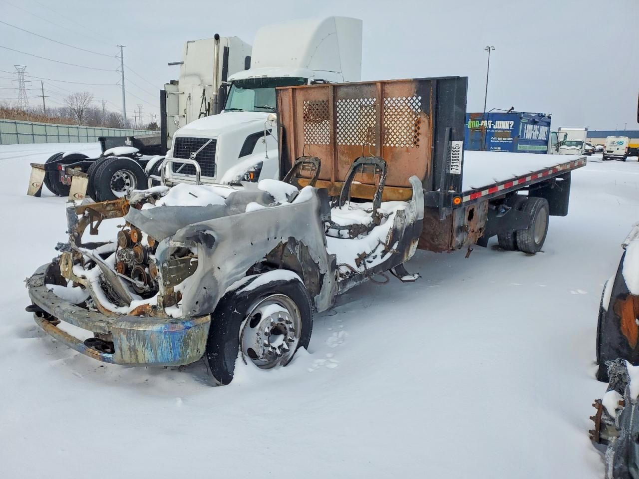 2021 Ford F550 Super Duty Flatbed Truck