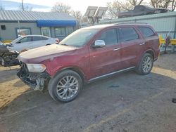 Dodge salvage cars for sale: 2014 Dodge Durango Citadel