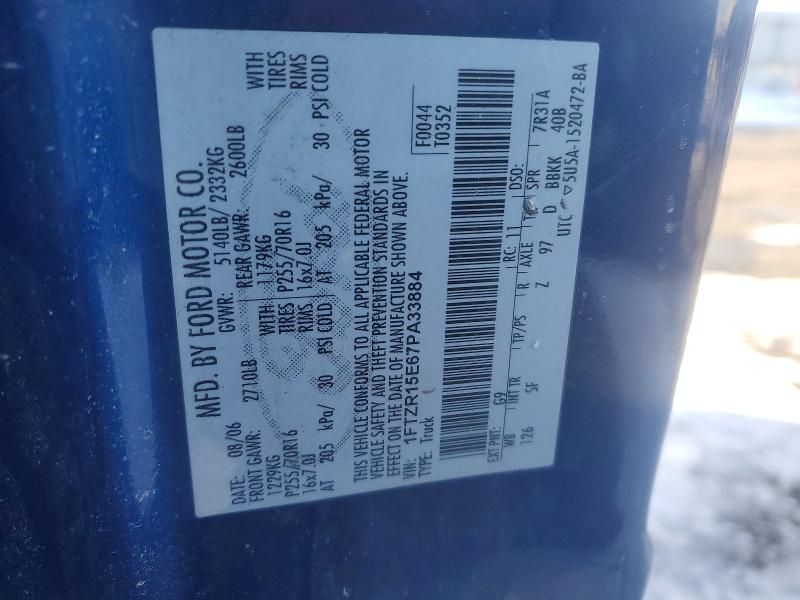 2007 Ford Ranger Super Cab