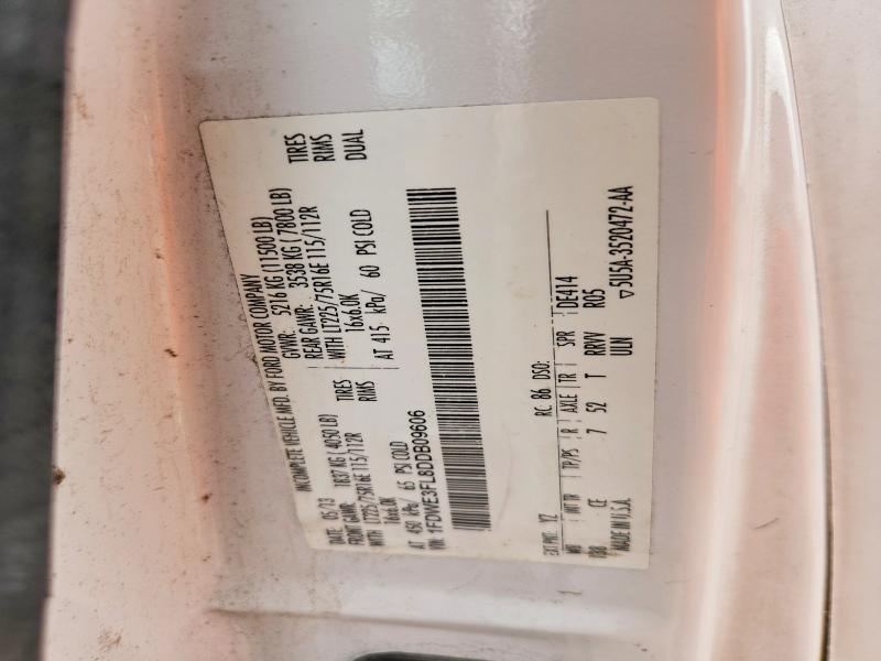 2013 Ford E350 BOX Truck