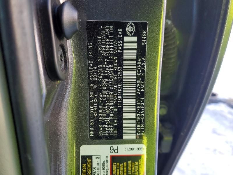 2014 Toyota Camry Hybrid