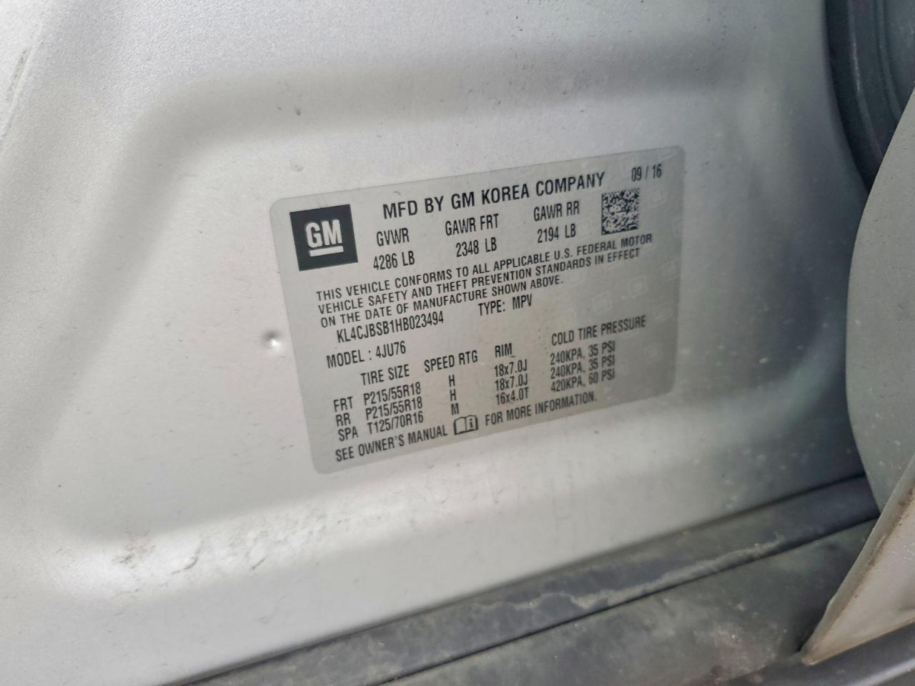 2017 Buick Encore Preferred ii