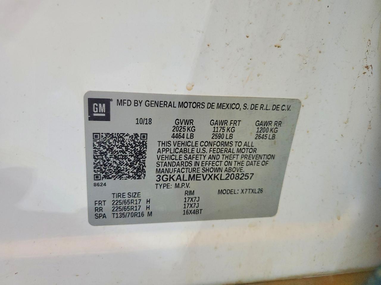 2019 GMC Terrain sle