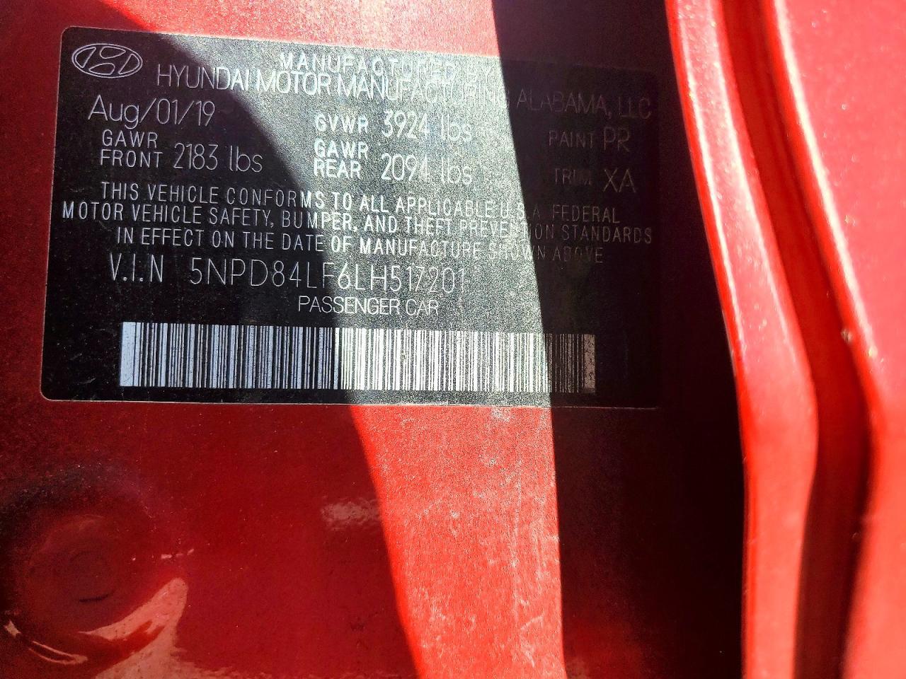 2020 Hyundai Elantra Value Edition