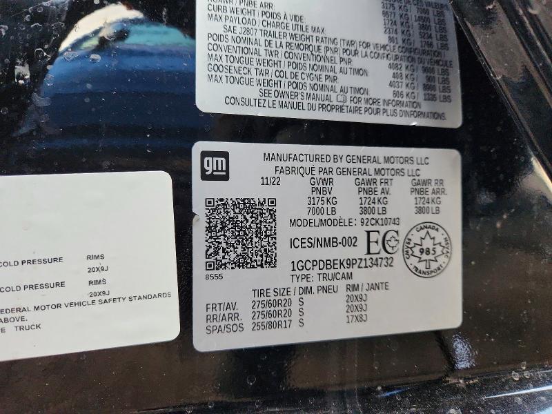 2023 Chevrolet Silverado K1500 Custom