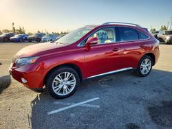 Lexus salvage cars for sale: 2010 Lexus Rx 450h Base