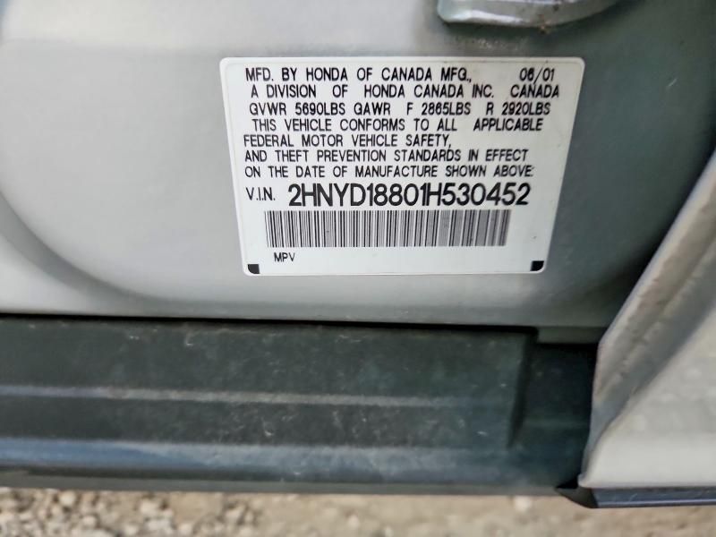 2001 Acura Mdx Touring