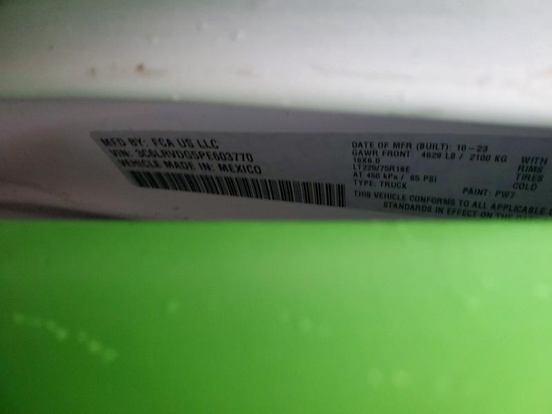 2023 Dodge RAM Promaster 2500 Delivery Van